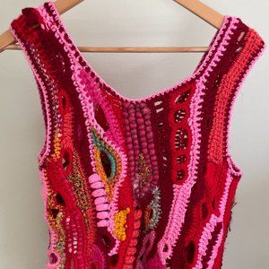 Handmade Knit Sweater Vest